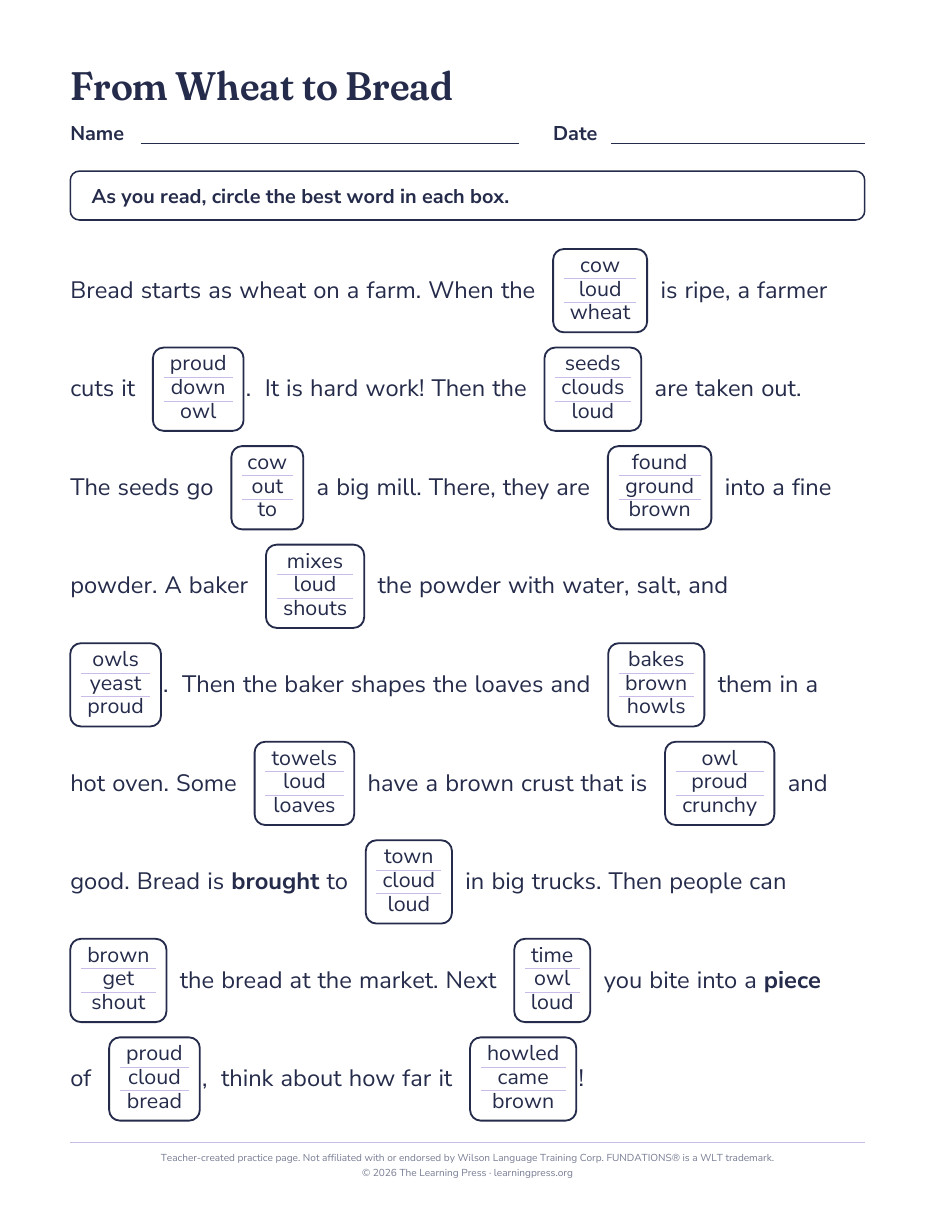 Preview page 4 of Fundations®-Aligned Maze Passages · Level 2 Unit 14
