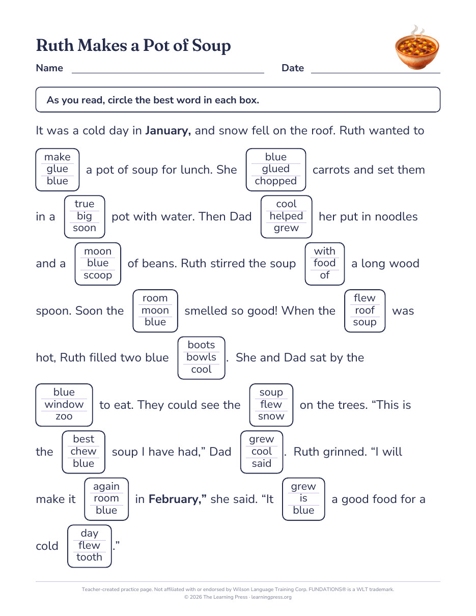 Preview page 1 of Fundations®-Aligned Maze Passages · Level 2 Unit 15
