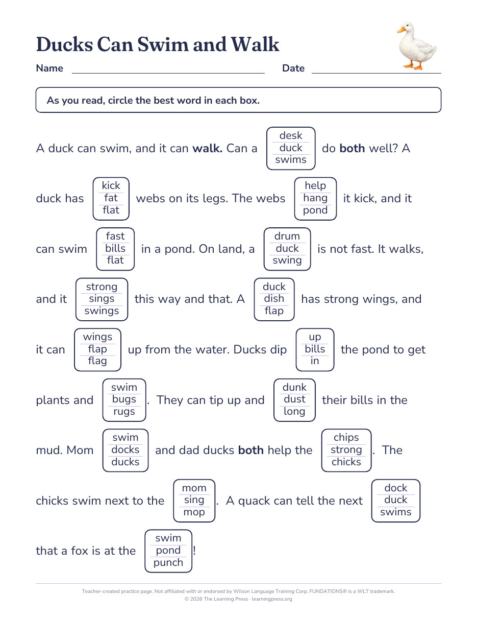 Preview page 4 of Fundations®-Aligned Maze Passages · Level 2 Unit 2