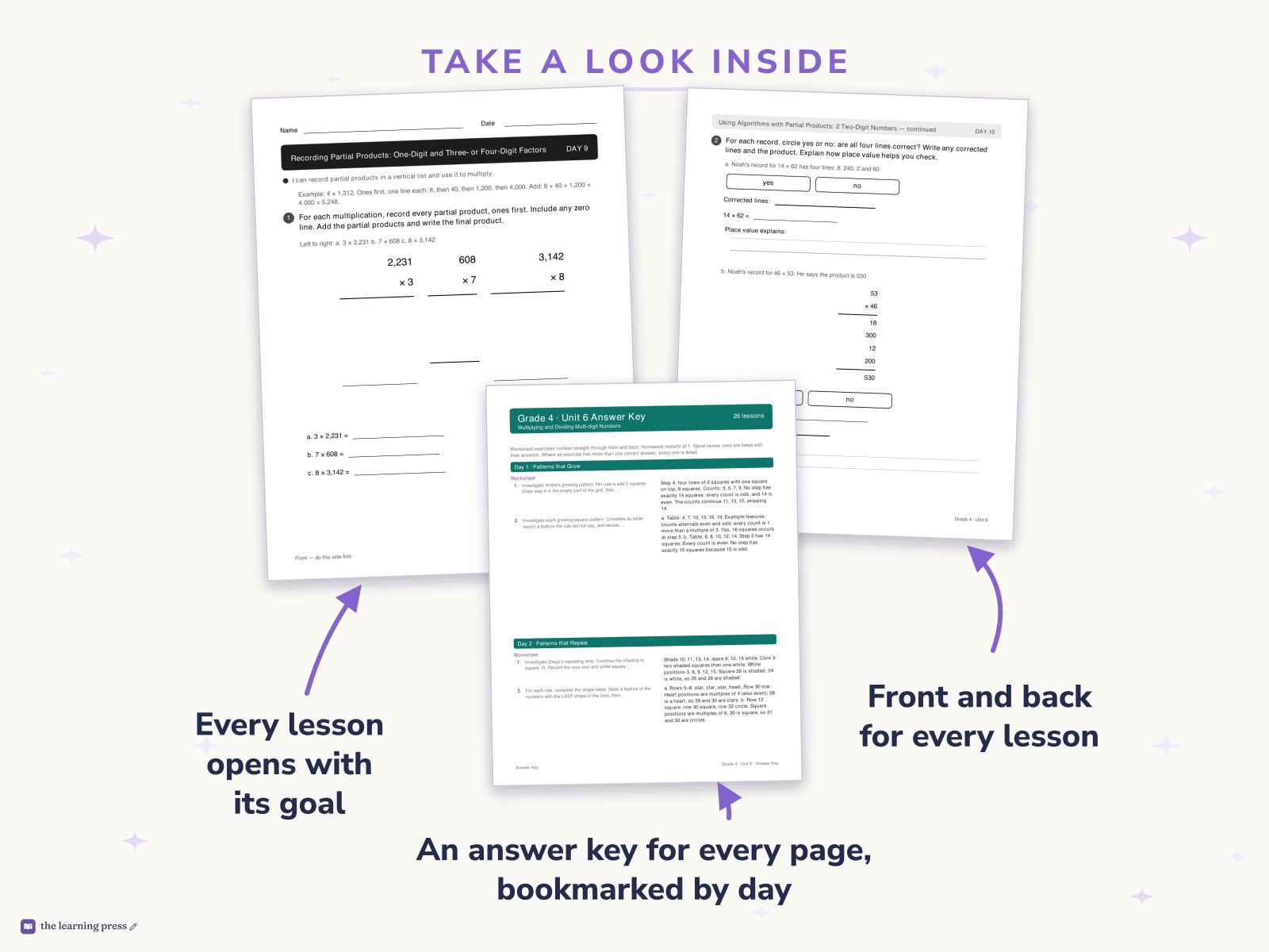 Preview page 2 of Illustrative Math (IM®) Aligned 4th Grade Unit 6 Worksheets: Multiplying and Dividing Multi-digit Numbers