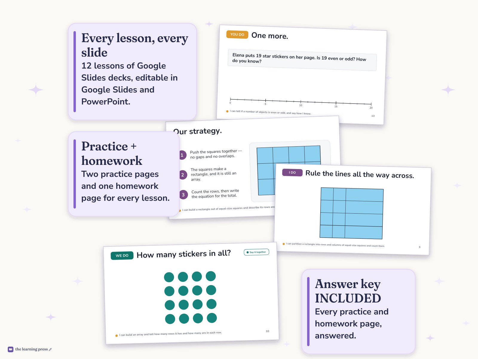 Preview page 4 of Illustrative Math (IM®) Aligned 2nd Grade Unit 8 Bundle: Equal Groups