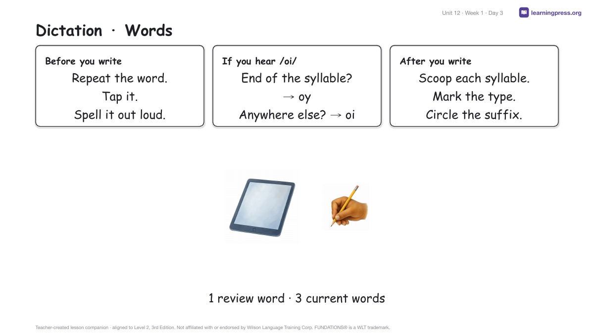Preview page 4 of Fundations Level 2 — Complete Level Bundle (Units 1–17)