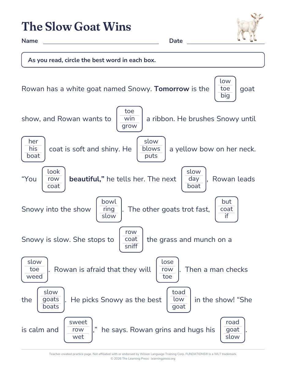 Preview page 3 of Fundations®-Aligned Maze Passages · Level 2 Unit 13