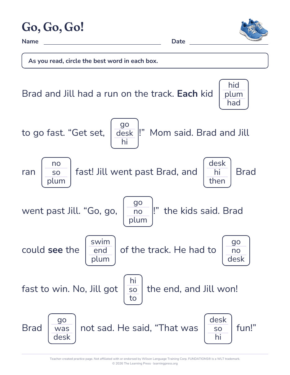 Preview page 3 of Fundations®-Aligned Maze Passages · Level 1 Unit 9