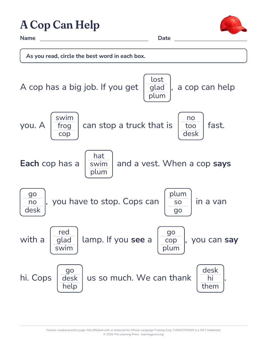 Preview page 4 of Fundations®-Aligned Maze Passages · Level 1 Unit 9