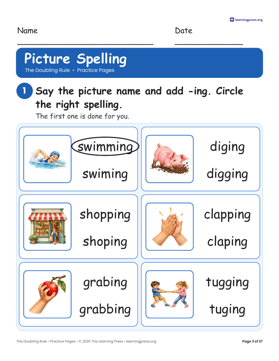 Preview page 4 of Doubling Rule Worksheets, Posters & Slides · 1-1-1 Rule